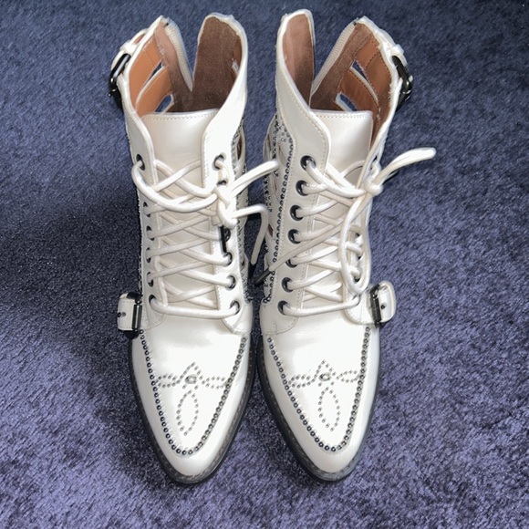 Coach zip up western boots size 6 - Picture 3 of 10